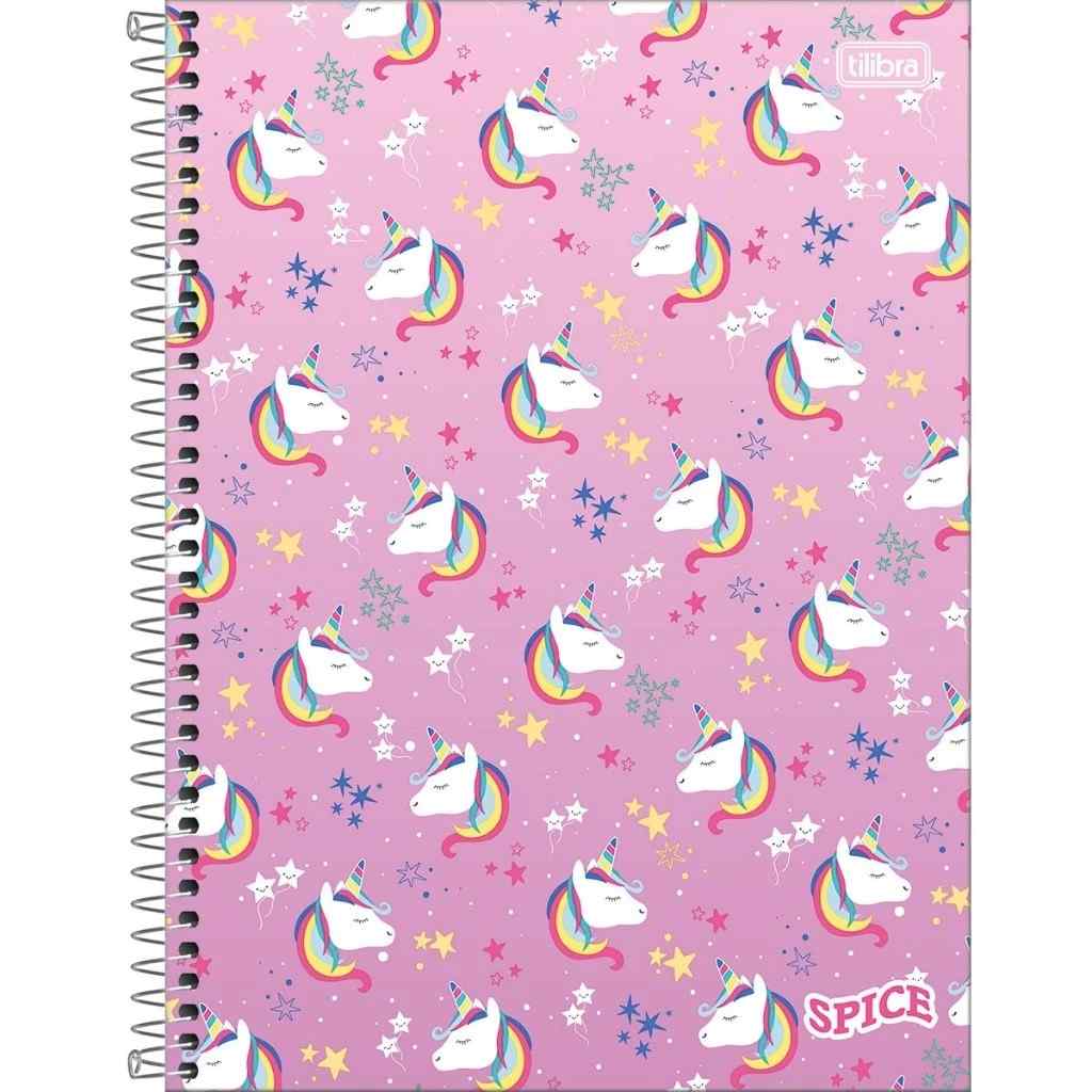 CADERNO 10X1 SPICE FEMININO 